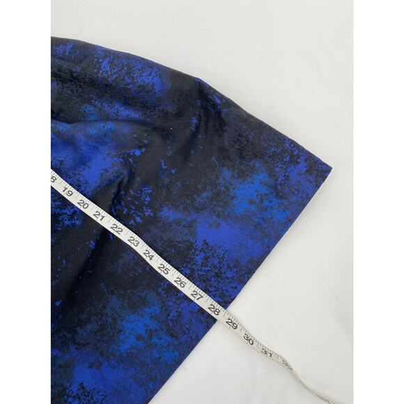 H&M Strapless Dress Black Blue Lace Mini Fit & Flare Size 6 - Picture 9 of 9